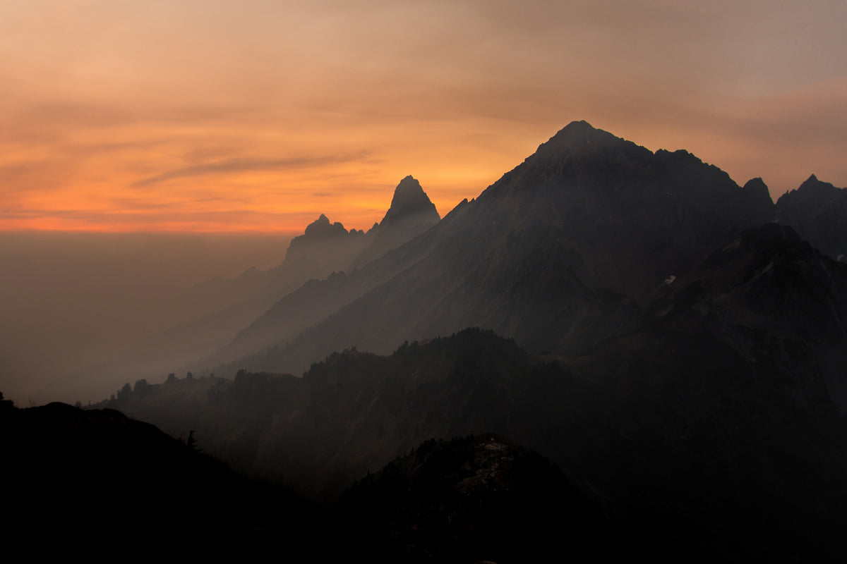 3-piece-aluminium-print-evening-mood-in-the-mountains
