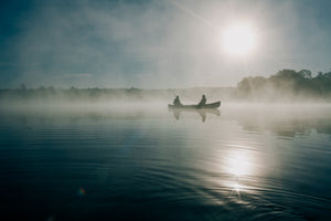 3-piece-aluminium-print-fisherman-in-the-sunrise