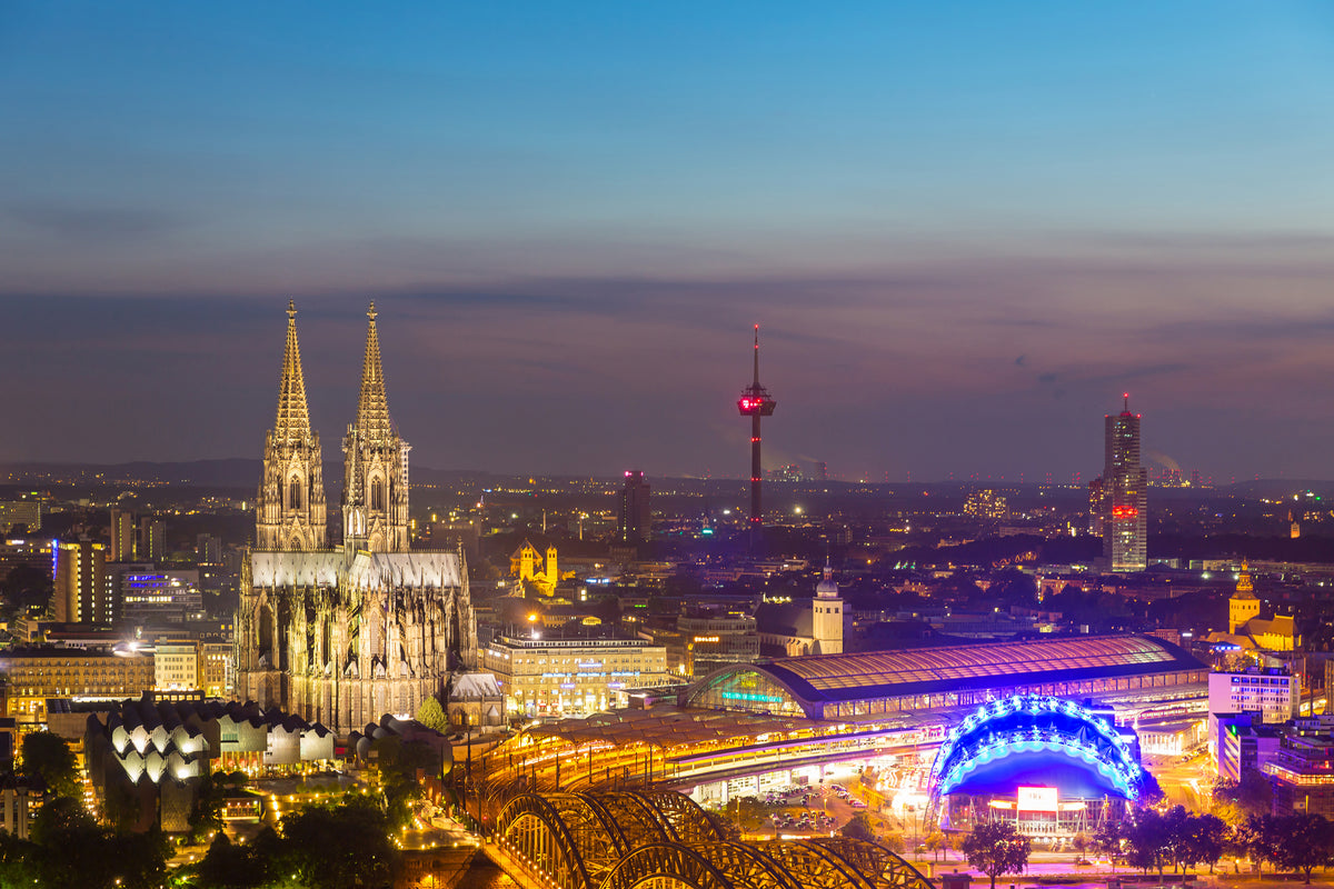 acrylic-print-skyline-cologne-cathedral-at-night